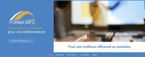 Photo entête du nouveau site Formainfo, centre de formations informatiques et bureautiques